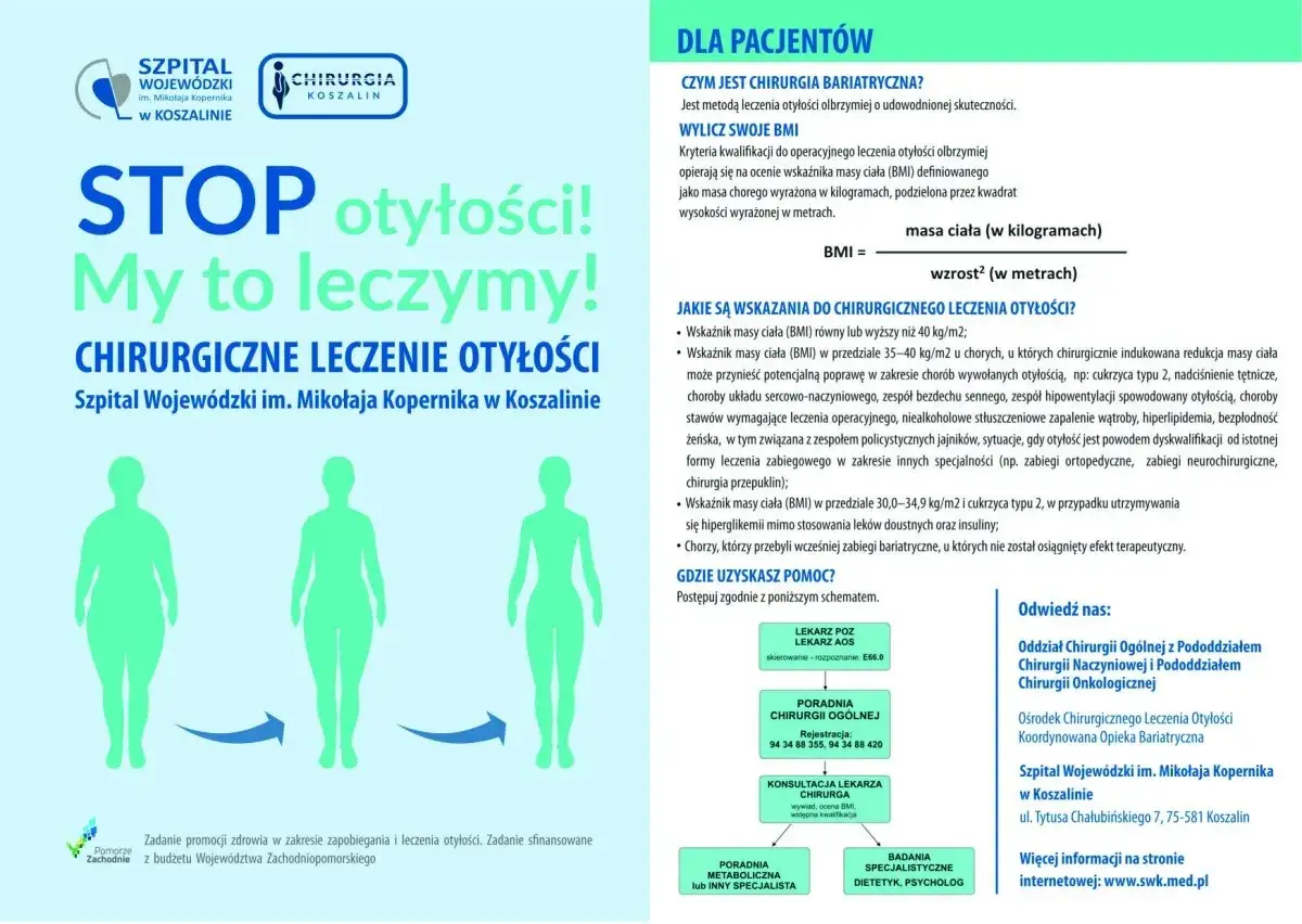 Zdjęcie Operacja bariatryczna od jakiego bmi: kluczowe kryteria kwalifikacji